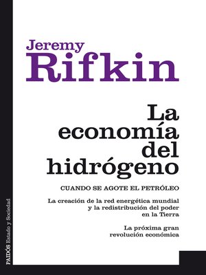 cover image of La economía del hidrógeno